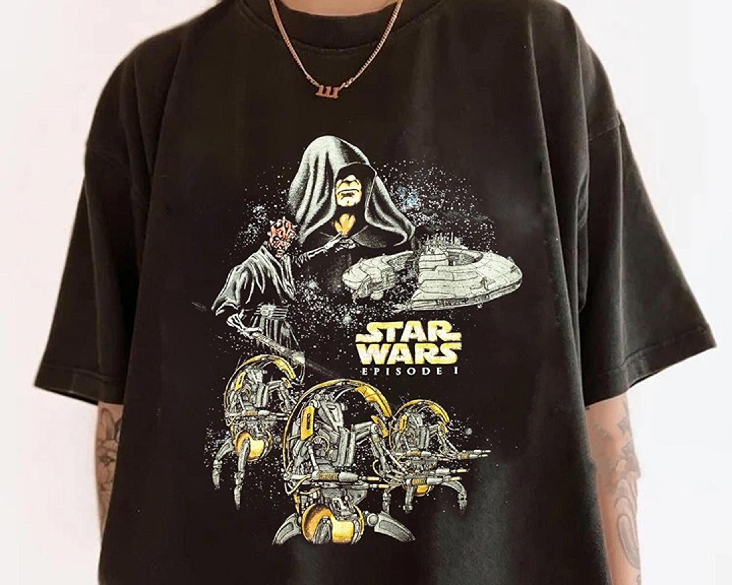 Vintage Star Wars Episode I Character T Shirt  Unisex T-Shirt