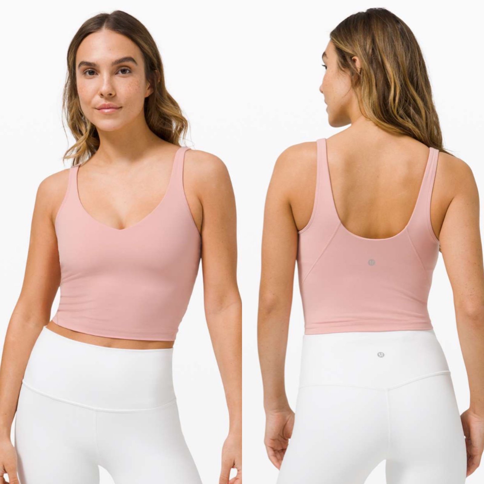 NWT Lululemon Align Tank Top Pink Puff Size 12
