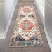 Turkish Rug Runner for Bedroom 2x6ft Non Slip Distressed Hallway Runner