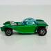 *READ* Mattel 1967 Vtg Hot Wheels Redline Beatnik Bandit Metallic Dark Green HK