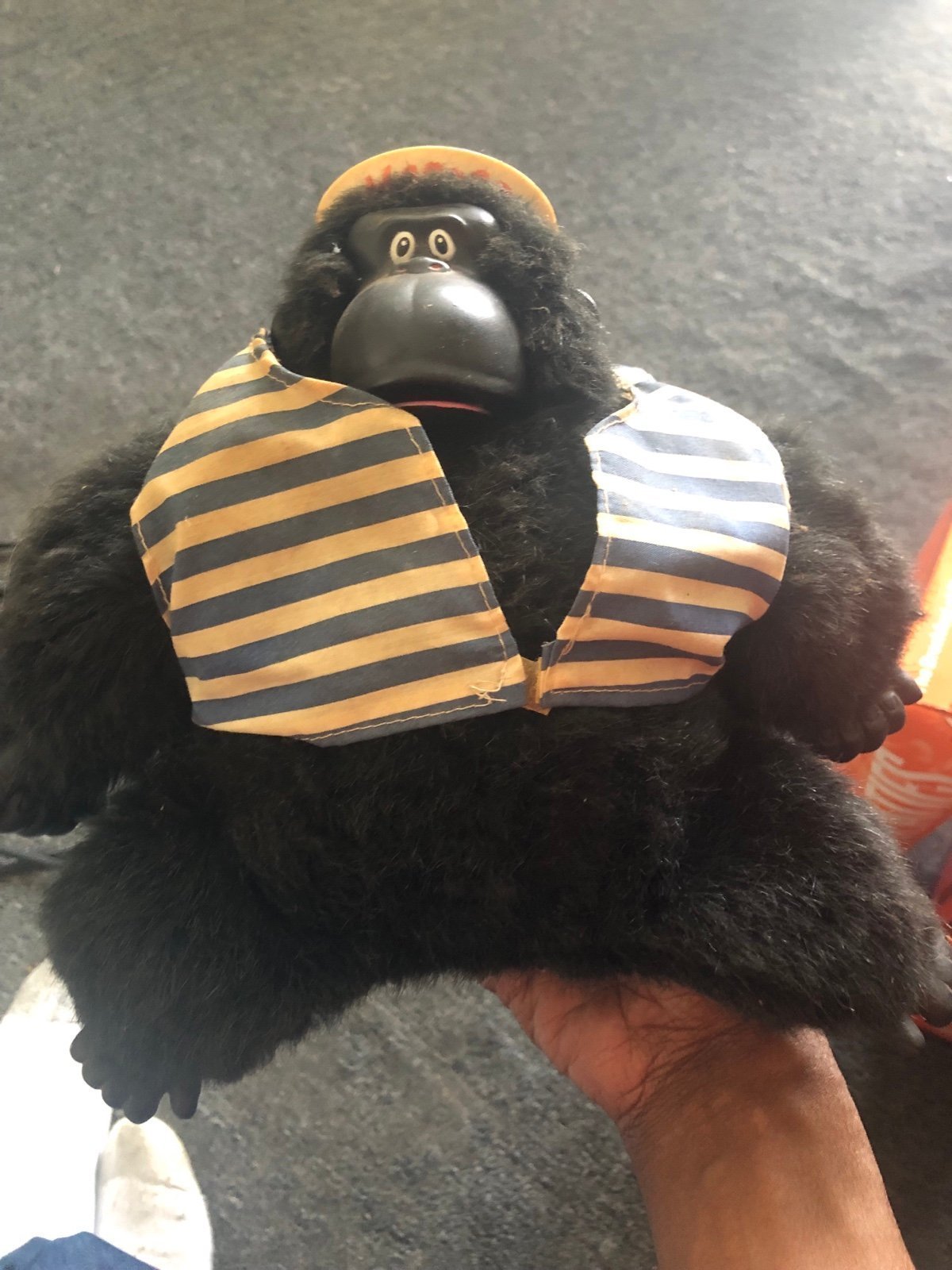 ELECTRONIC MONKEY & DANCING SINGING JAMES BROWN BATTERIES NEEDED CLASSIC VINTAGE