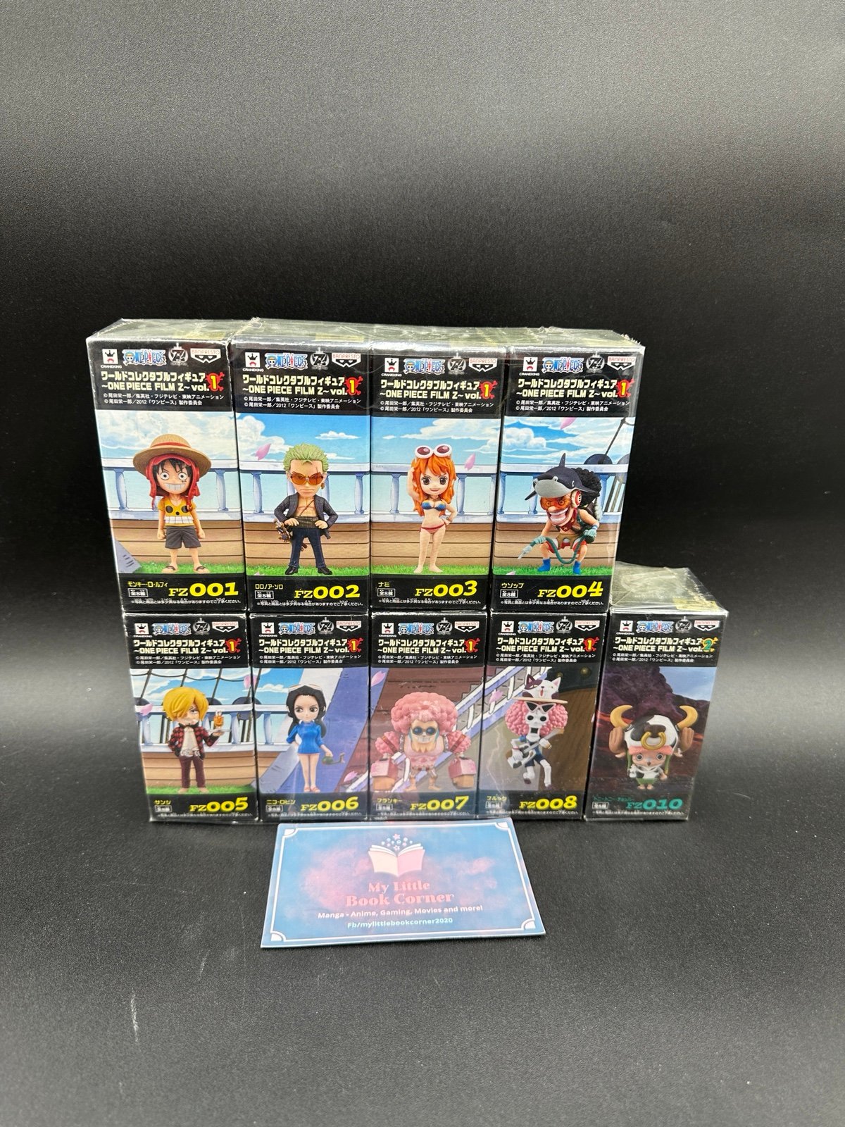 ONE PIECE WCF World Collectable Figure Film Z Vol 1 Luffy Straw Hat Crew