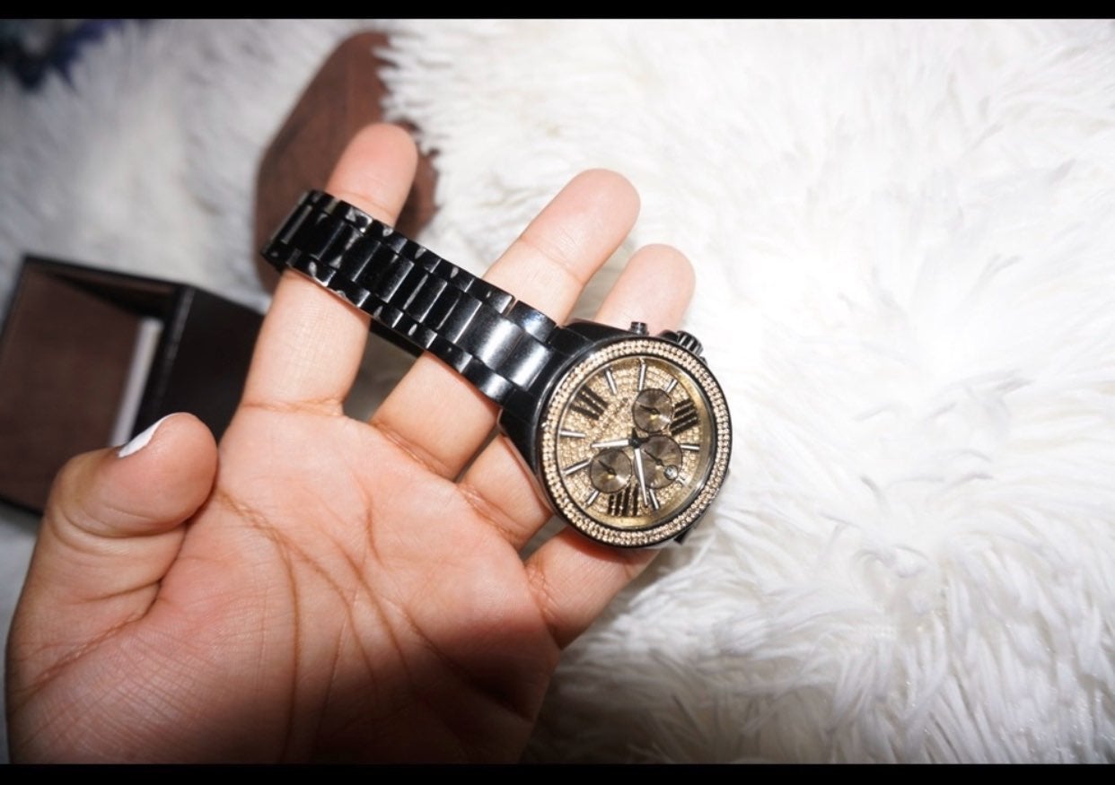 Michael Kors Rhinestone Watch!