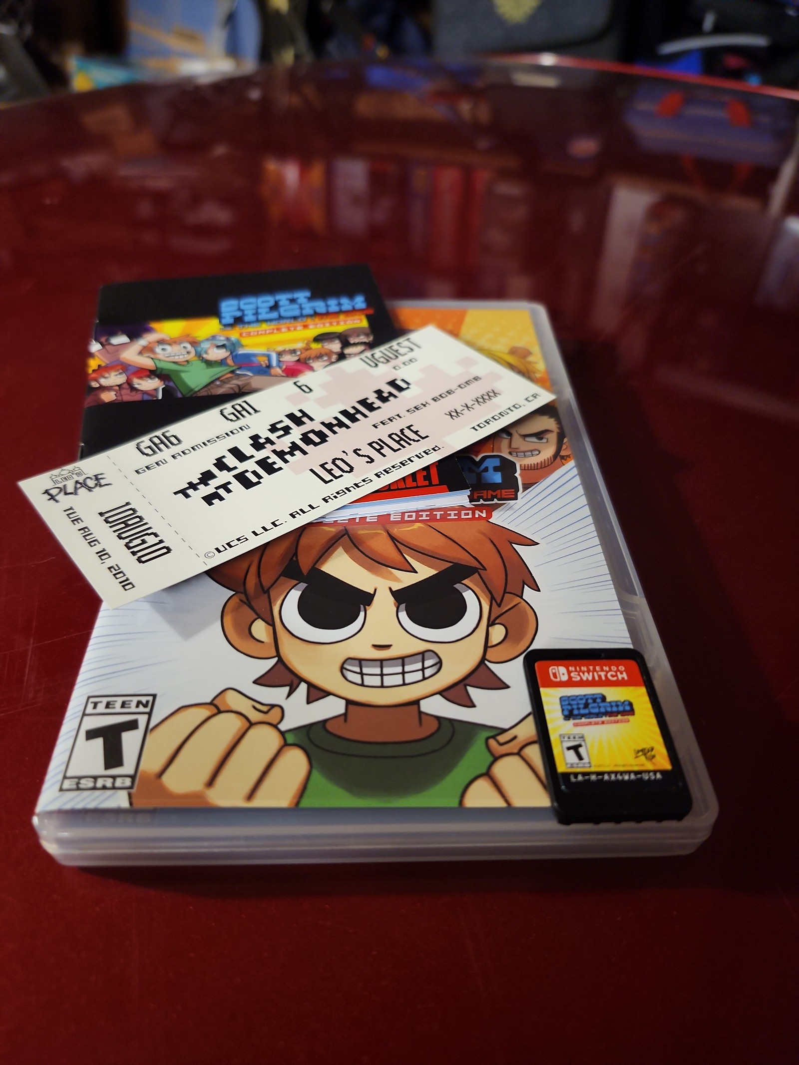 Scott Pilgrim vs the World the Game on Switch