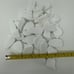 Pack of 11 Bags 2 Lb White Santorini Pebble Tiles Up to 2”