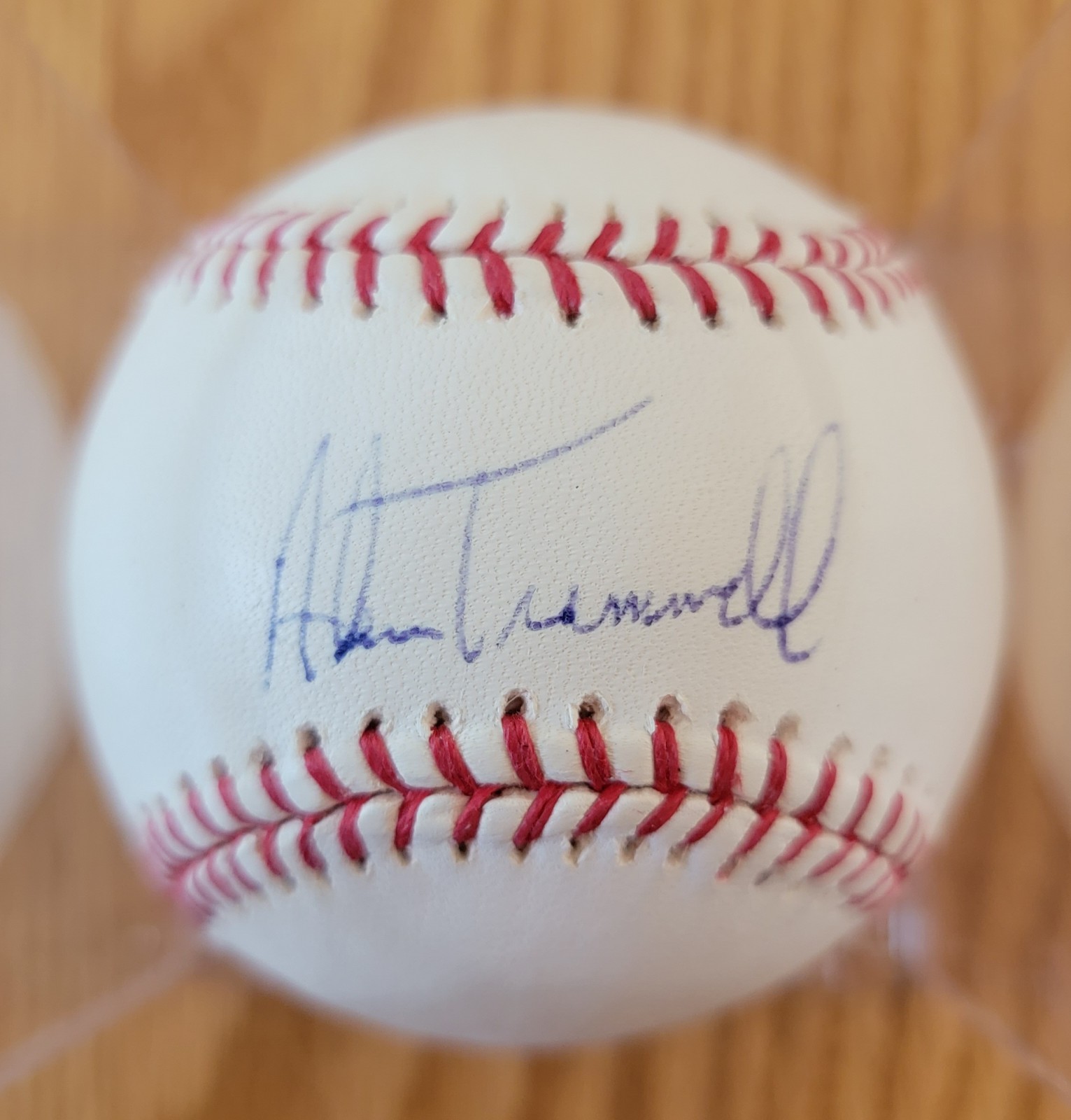 Alan Trammell Autographed Baseball PSA verified