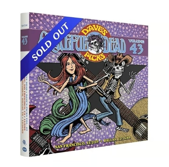 Grateful Dead Dave's Picks Vol. 43 (3-CD) ~ Numbered/Ltd Ed ~ New/Sealed!