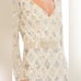 Mac Duggal Embellished V neck long sleeve Evening dress size 2.
