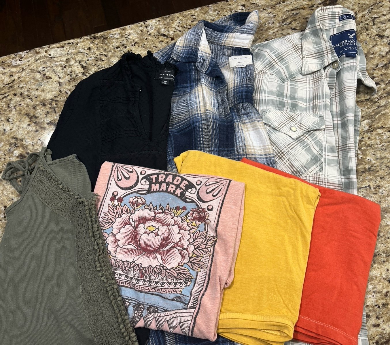 Fall color, American Eagle & Lucky Brand women’s bundle