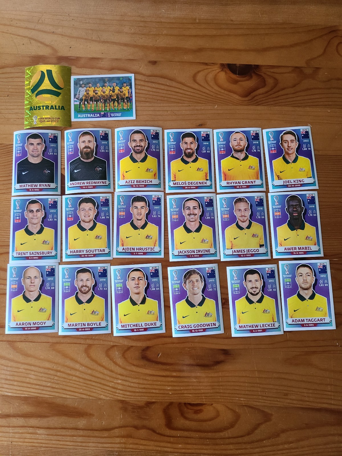 AUSTRALIA TEAM FIFA WORLD CUP QATAR