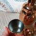 Copper Plated Stainless Steel Pineapple Cocktail Shaker & Matching Shot Glasses