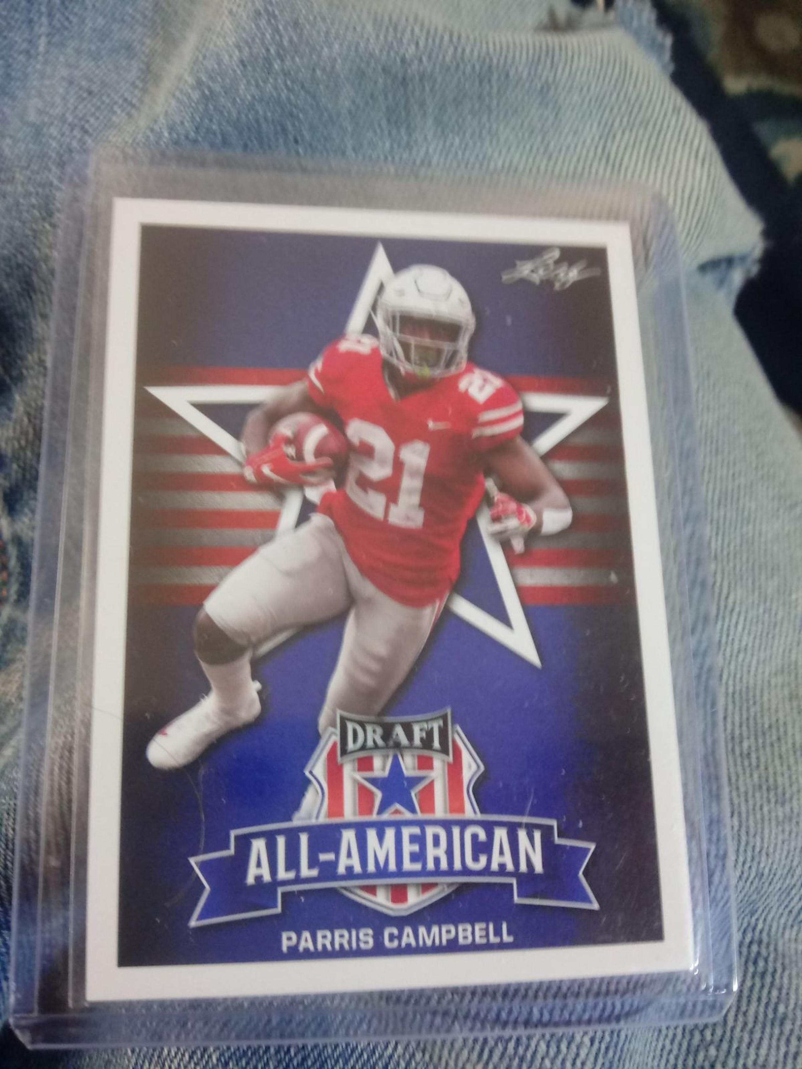 2019 leaf. Parris Campbell All American