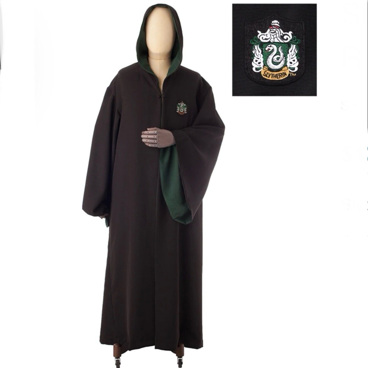 Harry Potter Authenic Universal Studios Wizarding World Slytherin Robe Size smal