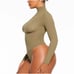 SKIMS Fits Everybody FunnelNeck Top | Khaki | Size XXS
