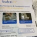 NEW Bubzi Co baby clay, handprint, and footprint keepsake