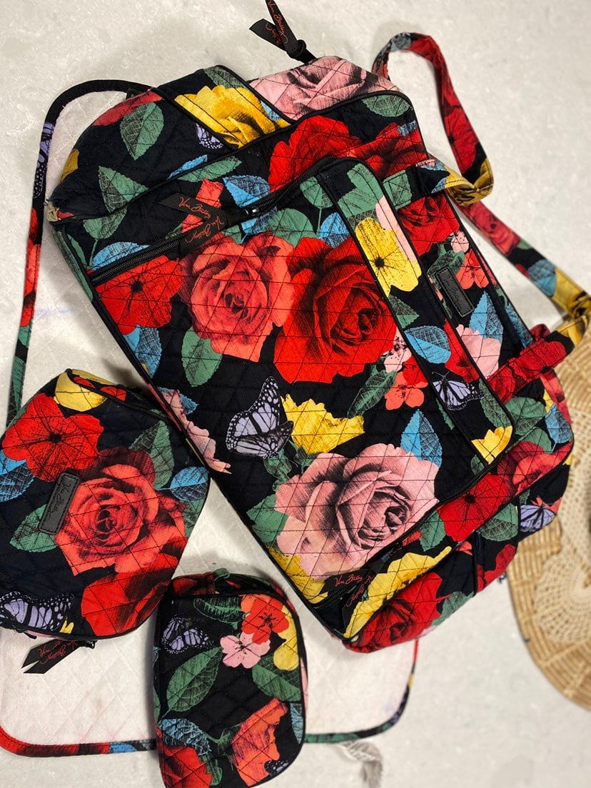 Vera Bradley Diaper Bag Set of 4