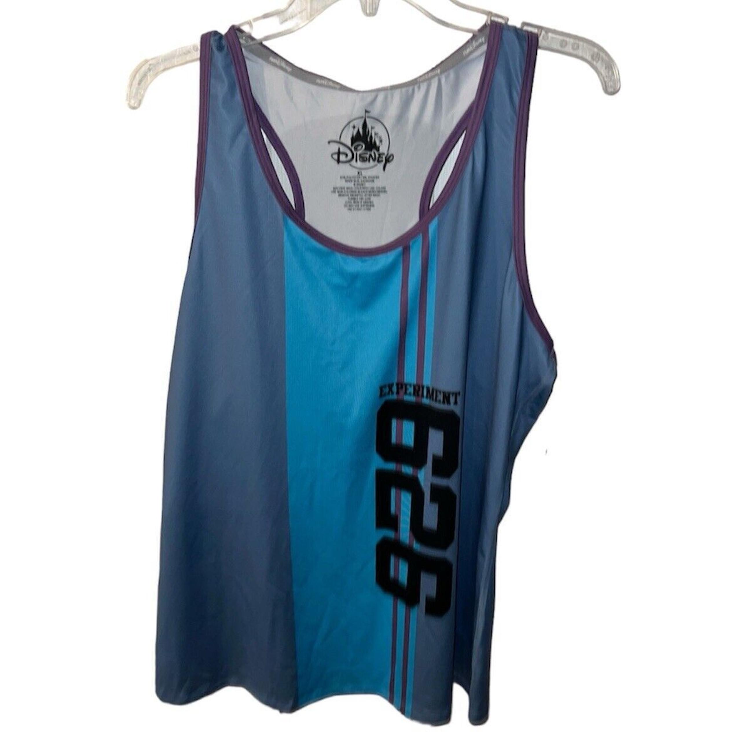 RunDisney Run DISNEY SHIRT Womens XL STITCH Tank Top Tee Running Experiment NEW