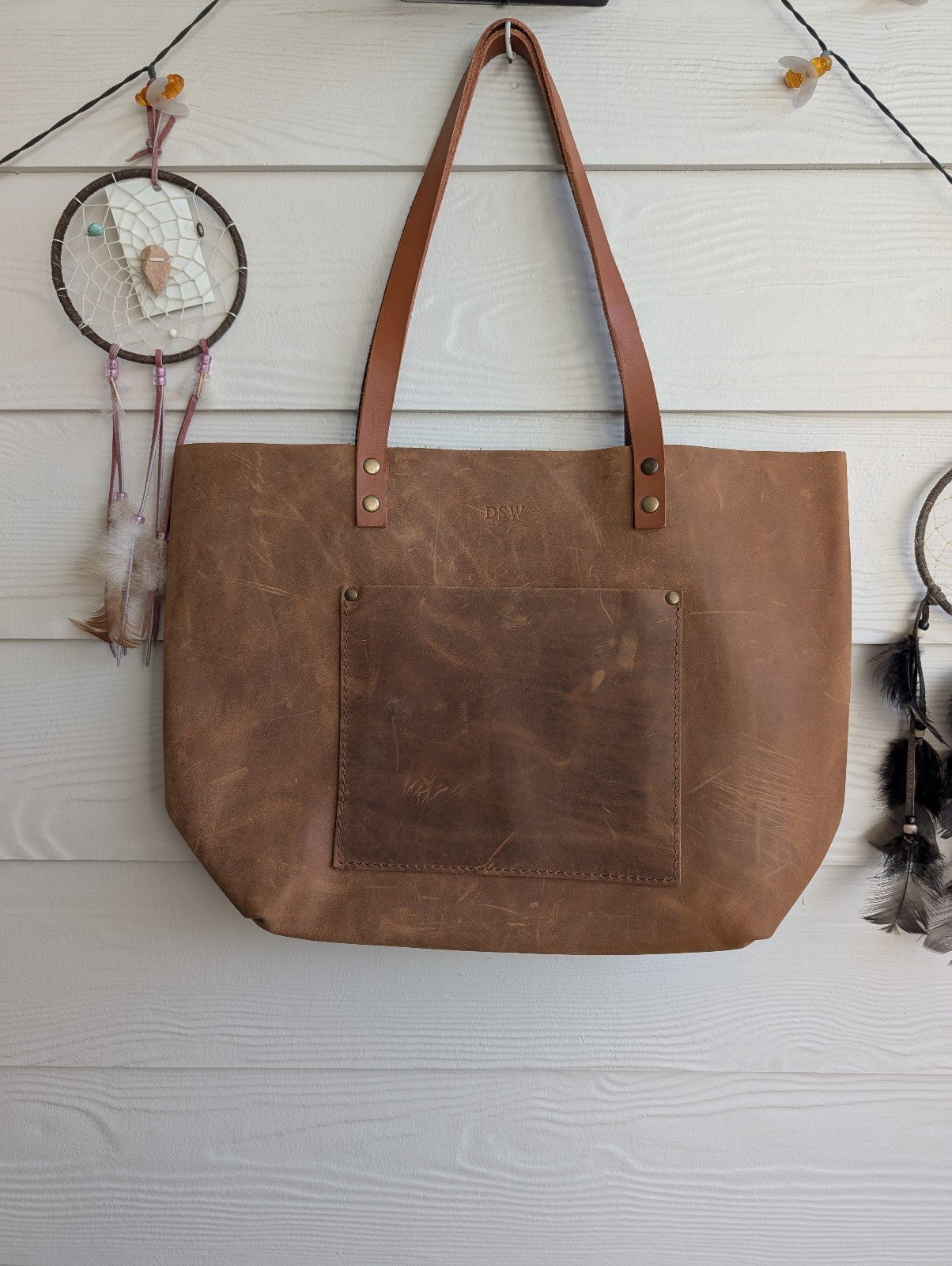 DSW Leather Tote