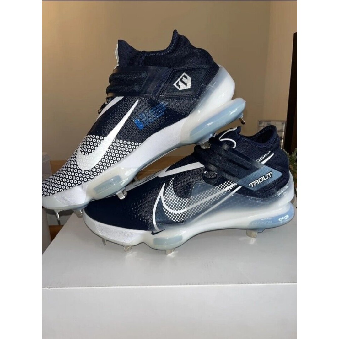 Nike Force Zoom Trout 7 Mens Baseball Cleats Midnight Navy CI3134-403 Size 8