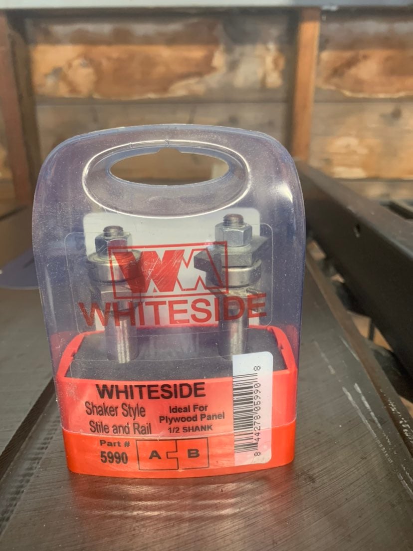 WhiteSide Tongue and groove router bits