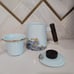 NWT coffee tea Tumbling Waves Tea Mug with Infuser and Lid 15 OZ