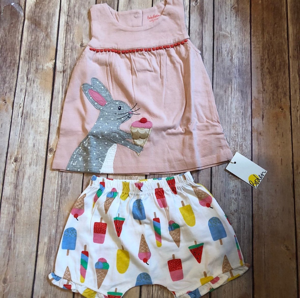 Mini Boden ice cream bunny Playset