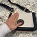 Marc Jacob’s Insignia Crossbody Black + White