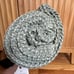 Hearth & Hand with Magnolia Waffle Cotton light Gray Lush Knit Throw Blanket NWT