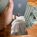 Hearth & Hand with Magnolia Waffle Cotton light Gray Lush Knit Throw Blanket NWT