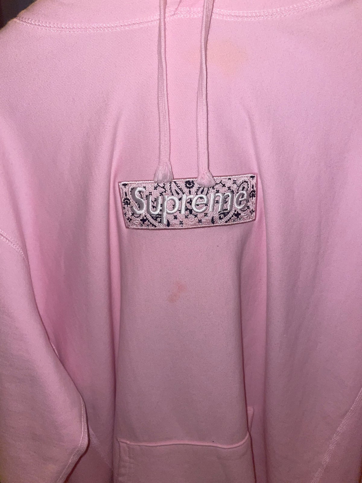 Supreme Bandana Logo Hoodie