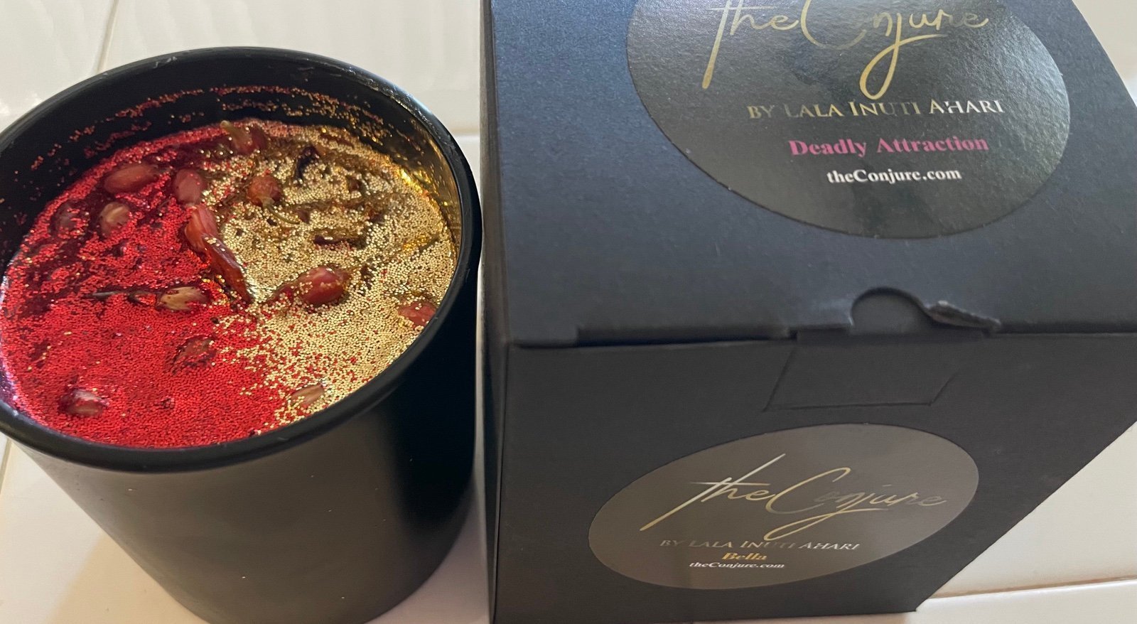 The Conjure Intense Spelled Candle: Deadly Attraction | Bella