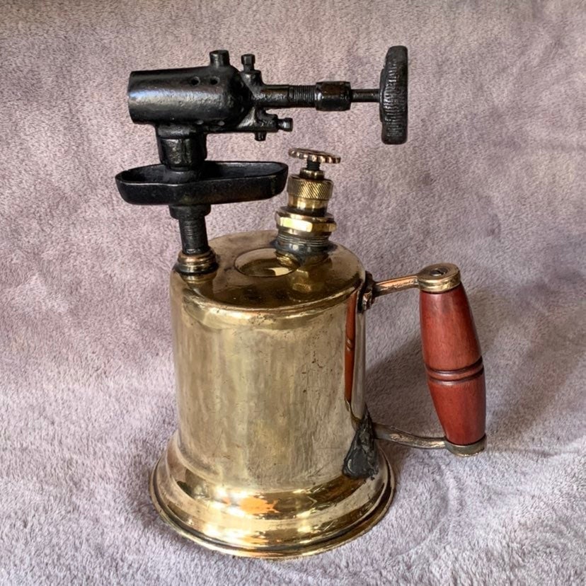-- 1900's Vintage Blow Torch Brass