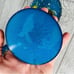 6 epoxy hand made 3d turtle drink coasters w/ glitter nautical sea life coasters