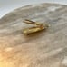 Vntg 50s Hattie Carnegie Signed Flying Bee Brooch Wings Bounce Missing Stone 2in