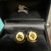 Excellent Condition BURBERRY BLACK LABEL Cufflinks with Box