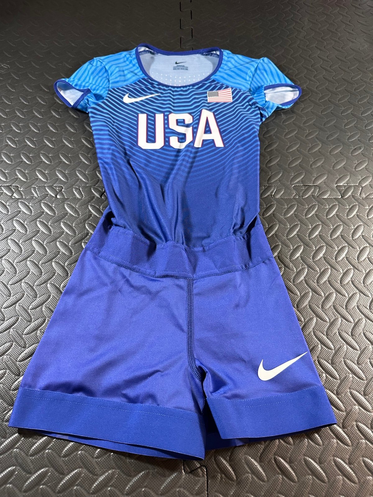 Nike Olympic team issued USA sprint suit Size XXS. 898164-xxx. Rare!