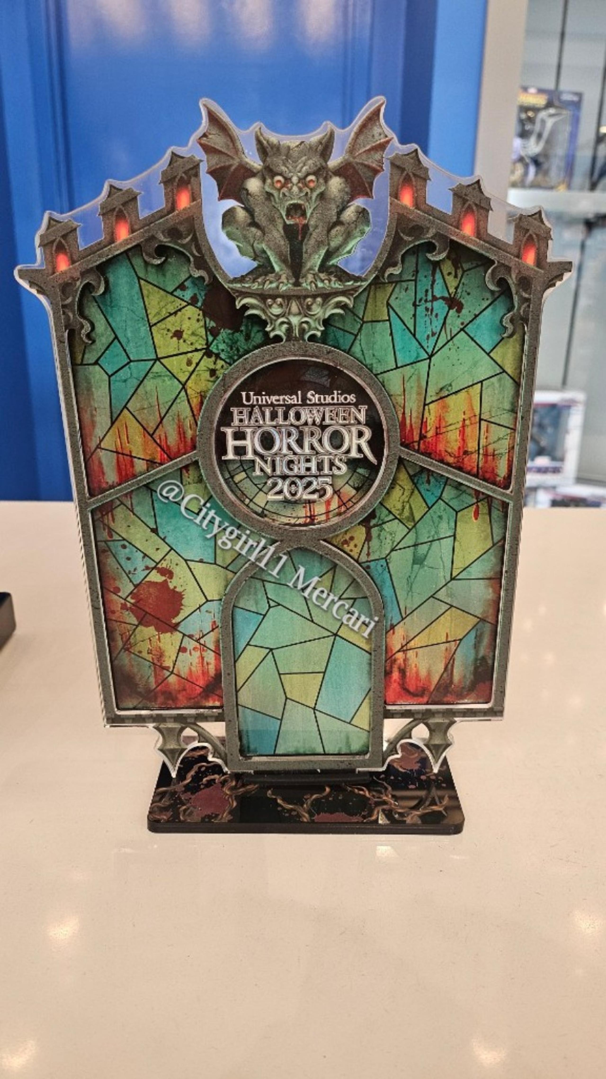 NEW Universal Studios Halloween Horror Nights 2025 Small Acrylic Display