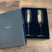 NIB Tiffany Champagne Flutes Glasses