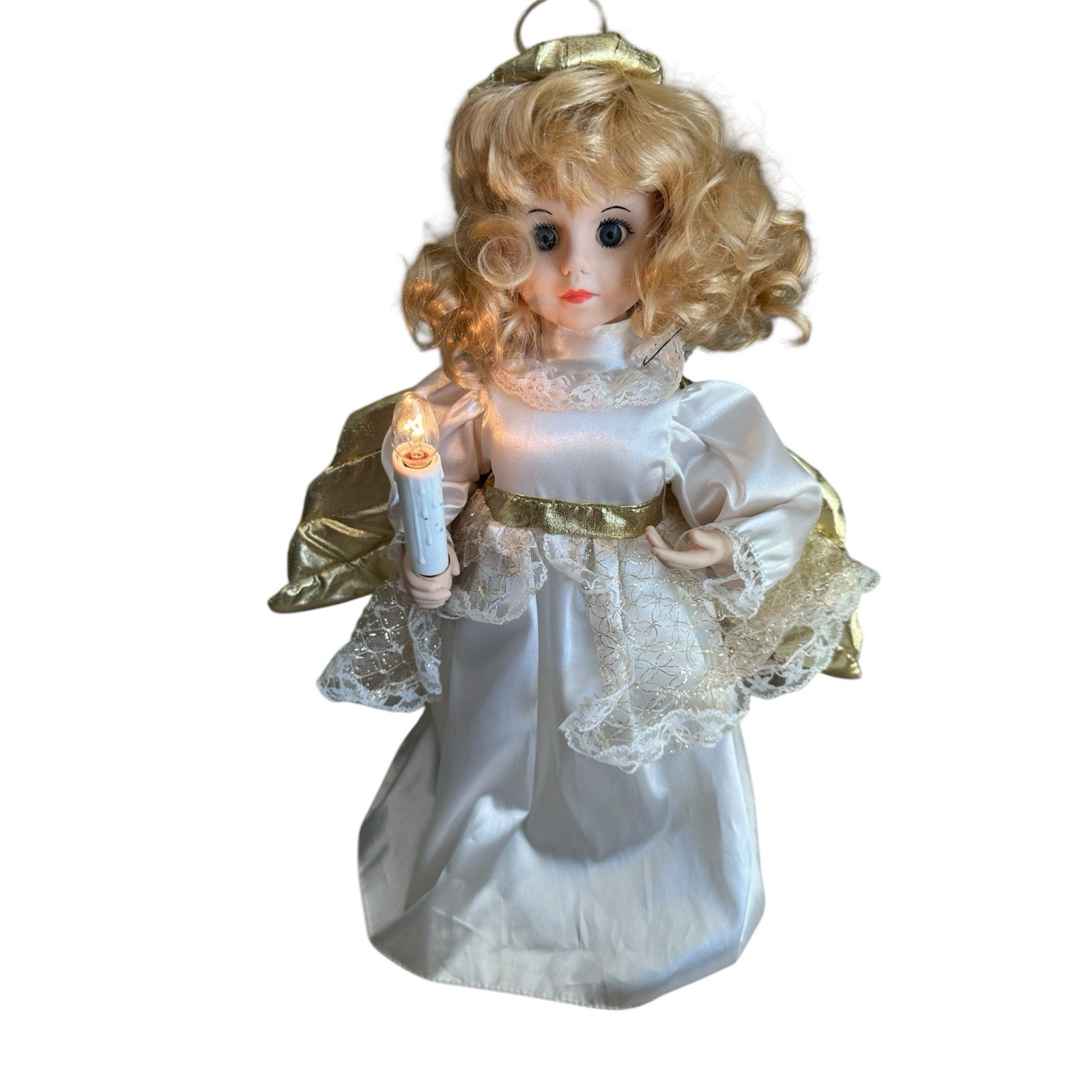 Vintage 1990 Telco Motionettes Animated Lighted 22 Christmas Angel