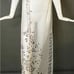 Huge Krizia Sheer Silk Chiffon Scarf 20 In by 72 In Excellent Condition