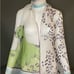 Huge Krizia Sheer Silk Chiffon Scarf 20 In by 72 In Excellent Condition