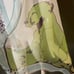 Huge Krizia Sheer Silk Chiffon Scarf 20 In by 72 In Excellent Condition