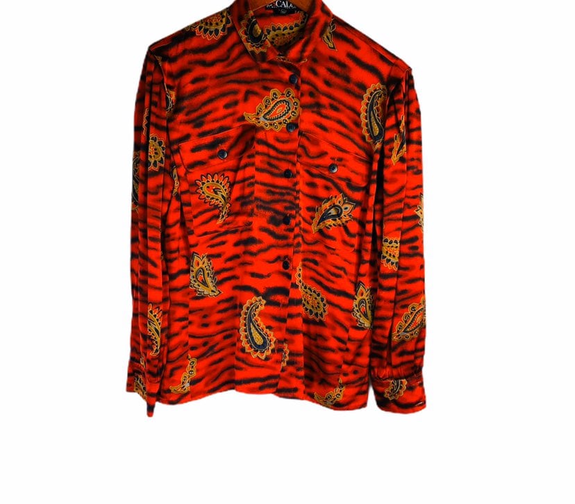 Escada Button Up Blouse