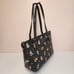 NWT Coach CM189 Disney X Coach Gallery Tote With Holiday Print Black Multi