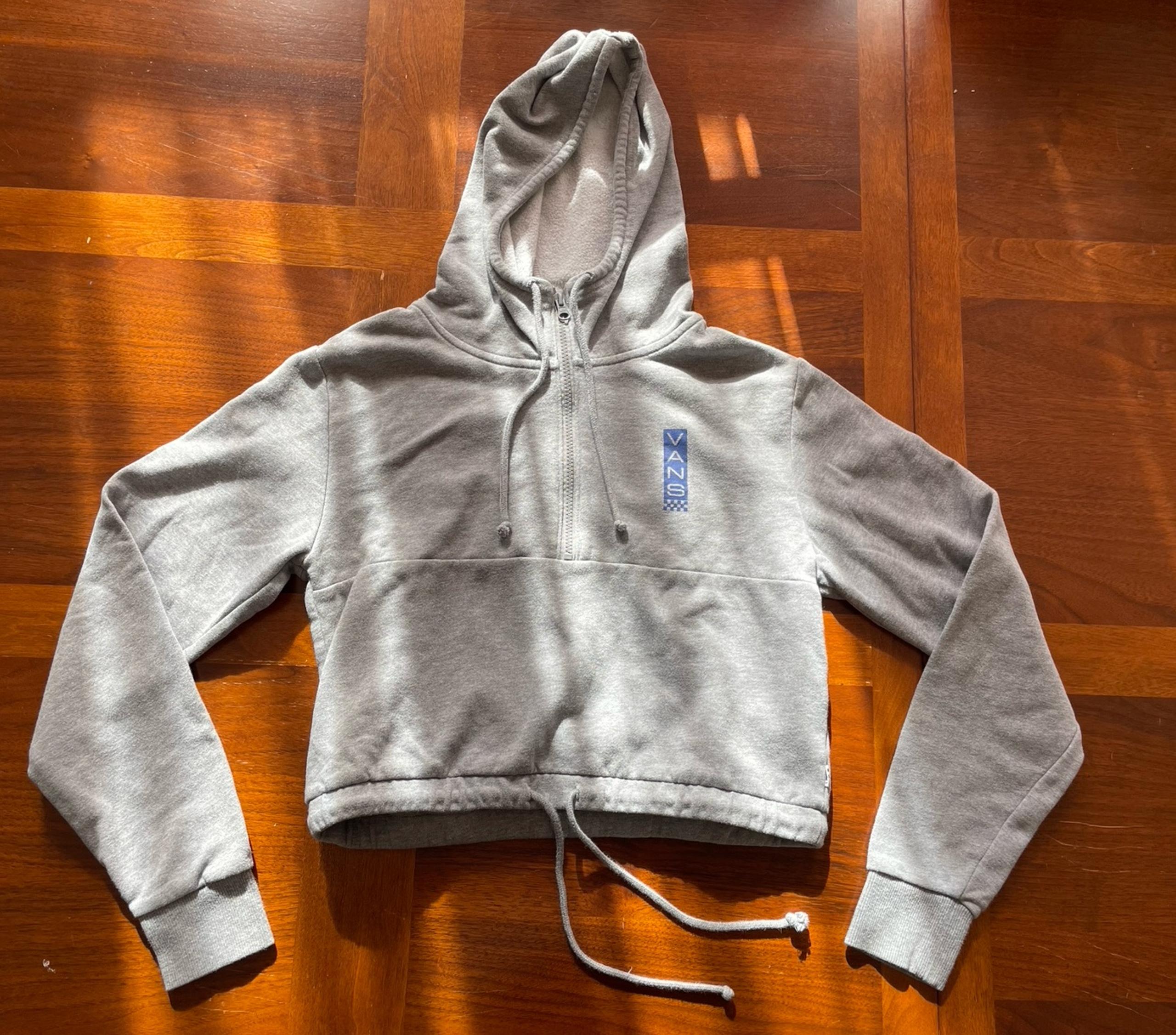 Vans cropped hoodie