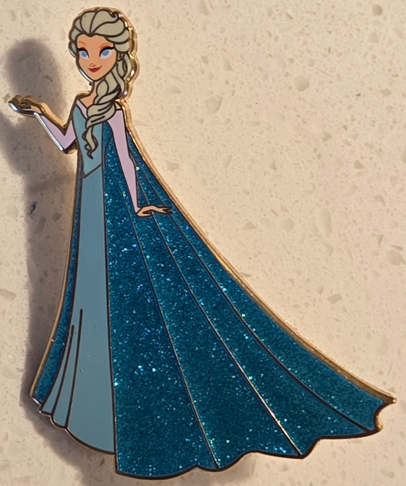 Disney Frozen Elsa Glitter Dress Anna Fantasy Pin LE Olaf Kristoff Sven Snow Ice