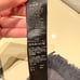 Unused Emporio Armani Scarf Dark Gray New with Tags