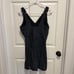 Miraclesuit Pin Point Marais One Piece Swimsuit Dress Black Size 18 NWOT