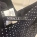 Miraclesuit Pin Point Marais One Piece Swimsuit Dress Black Size 18 NWOT