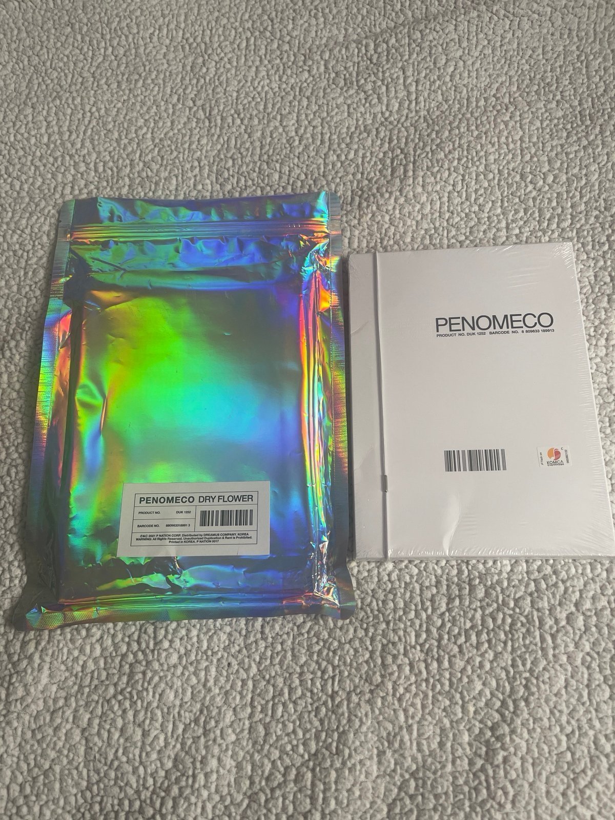 Signed Penomeco dry flower Album sealed CD